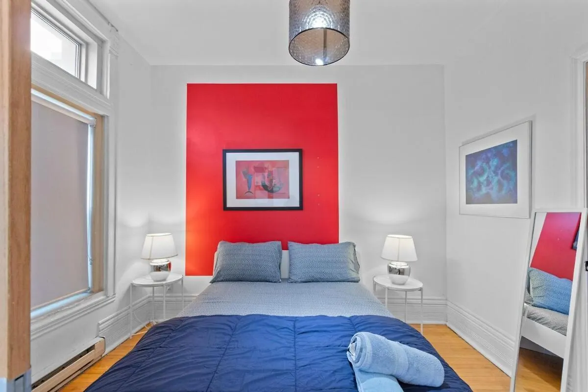 Apartment Ferienwohnung Lofty Urban Duplex Two Story Getaway Montréal