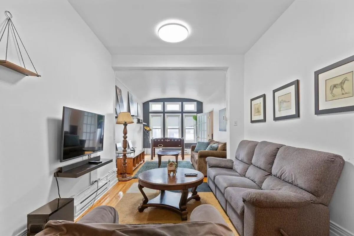 蒙特利尔Lofty Urban Duplex Two Story Getaway公寓 蒙特利尔