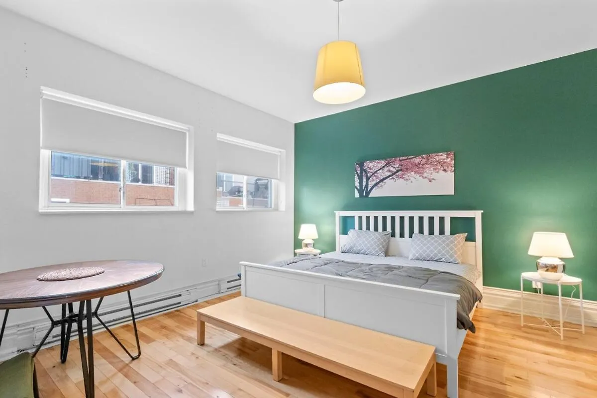 公寓 蒙特利尔Lofty Urban Duplex Two Story Getaway公寓